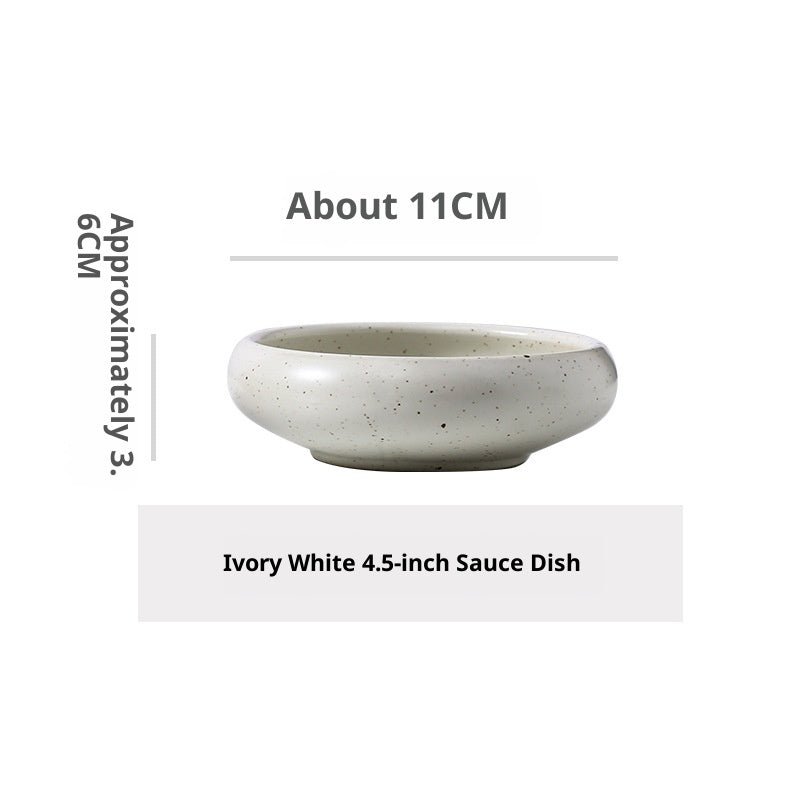 Snack Dish Personal Household Restaurant Seasoning Dish Saucer Dish Rice Bowl