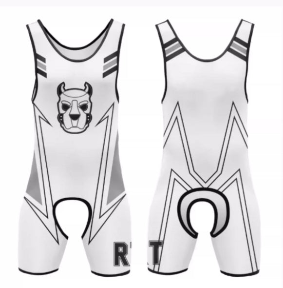 Sports Weightlifting Suit Muscle Bodysuit Wrestling Fitness Compression Wear