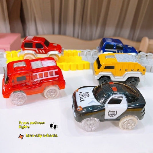 Fire Truck Engineering Train Educational Toys For Boys