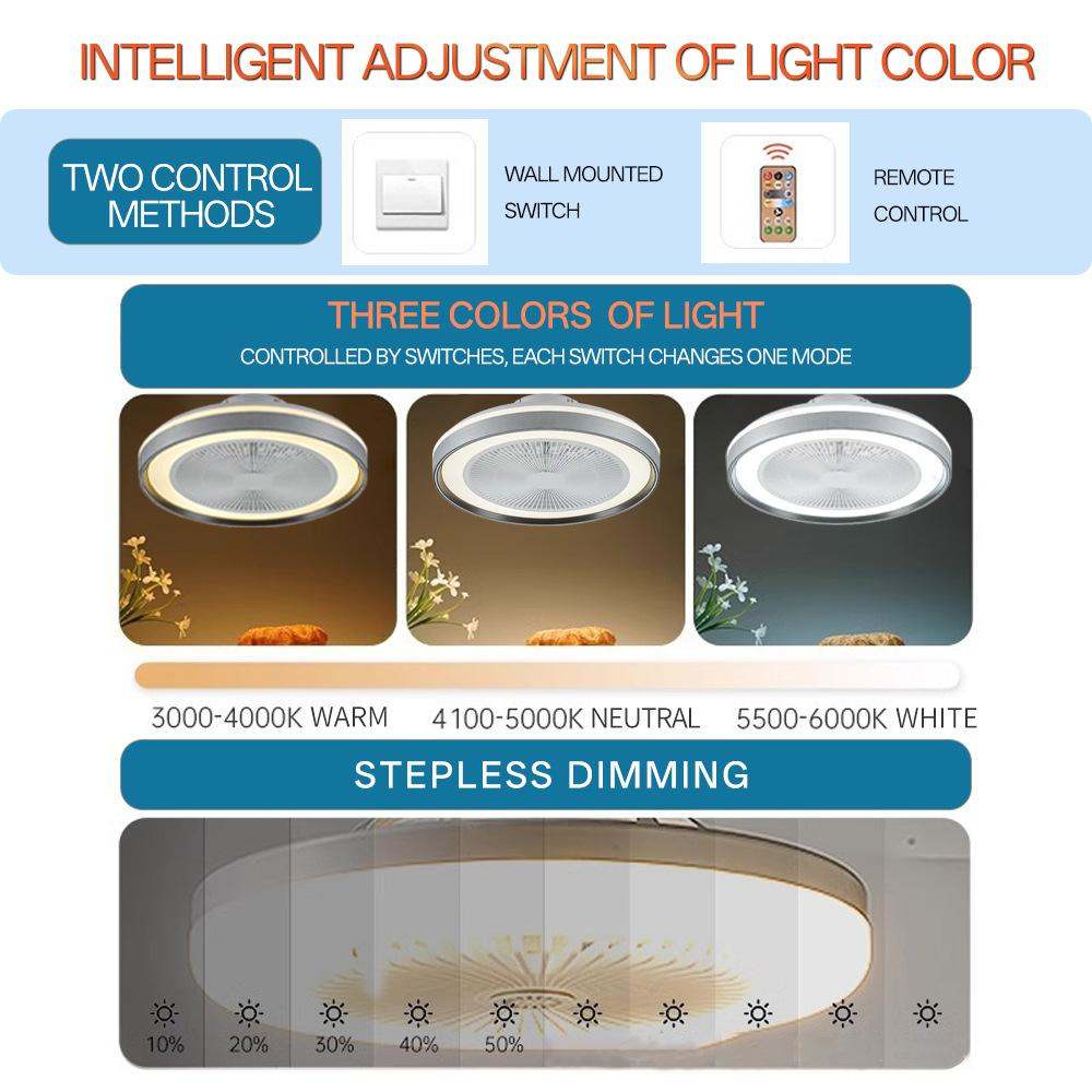 Smart Ceiling-mounted Stepless Dimming Light For The Bedroom