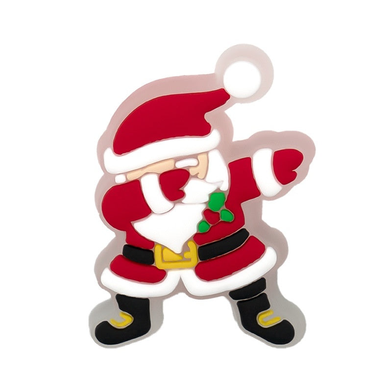 Garden Clog DIY Shoe Buckle Accessories, In-stock Cartoon Christmas Designs