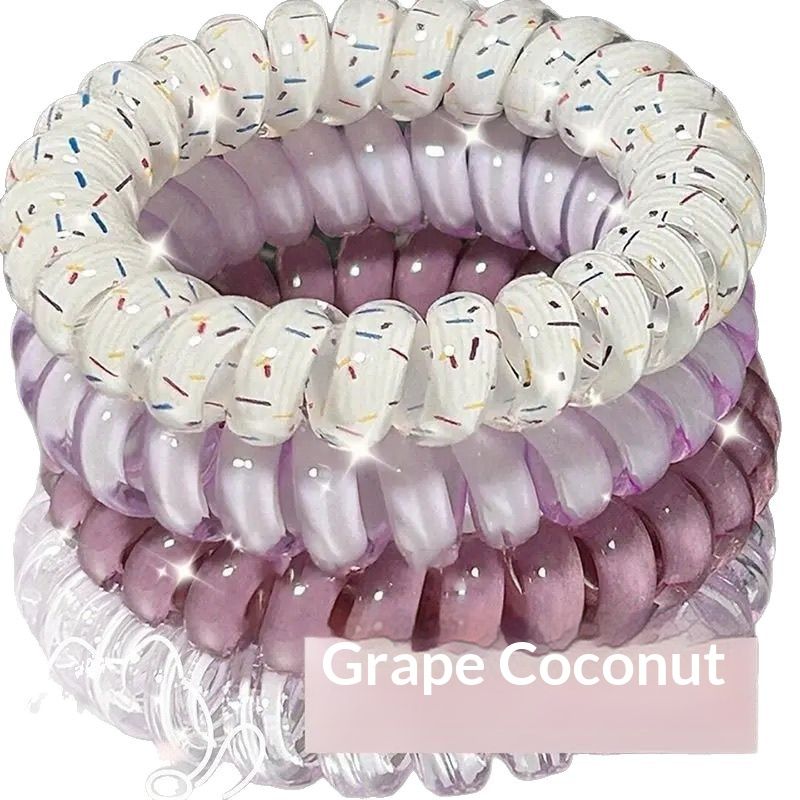 Durable Hair Tie Made From Telephone Wire