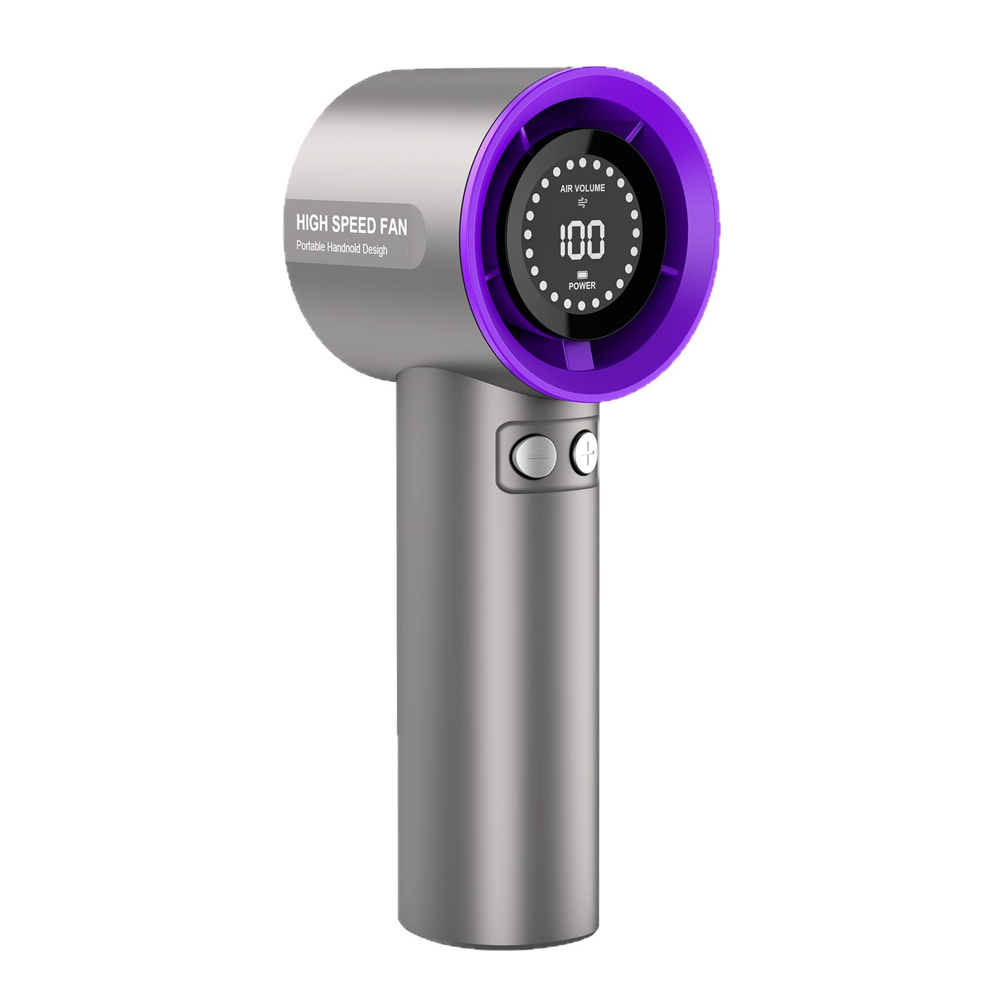 Simple Handheld USB Charging High-speed Turbo Fan