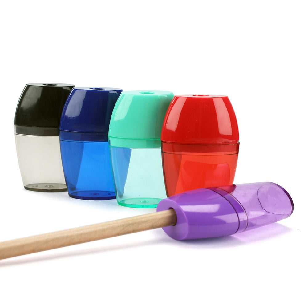 Plastic Pencil Sharpener Classic Multi-Color Pencil Sharpener School Supplies