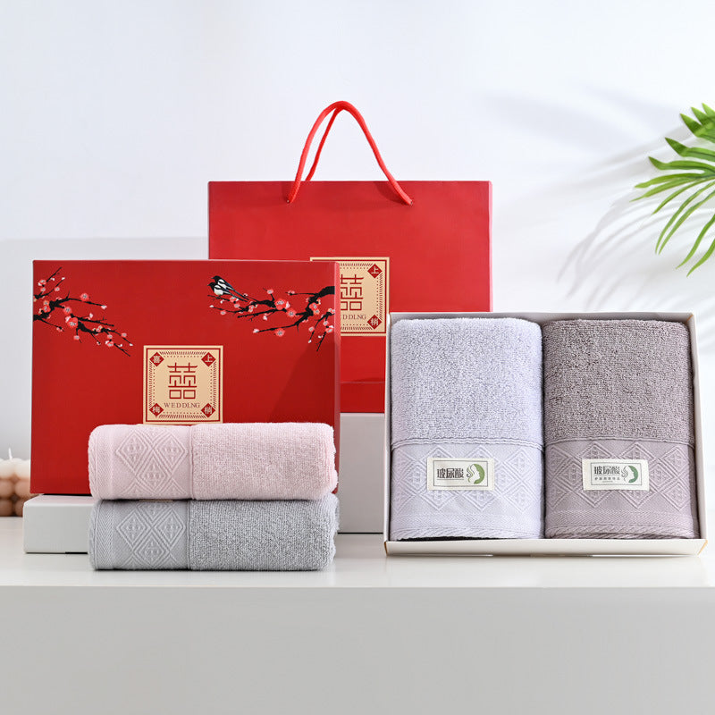 Wholesale Cotton Bath Towel Gift Sets For Wedding Favors And Corporate Gifts