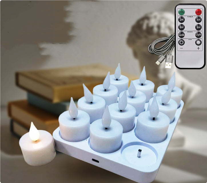 Remote Control Simulation Charging Of Ornaments