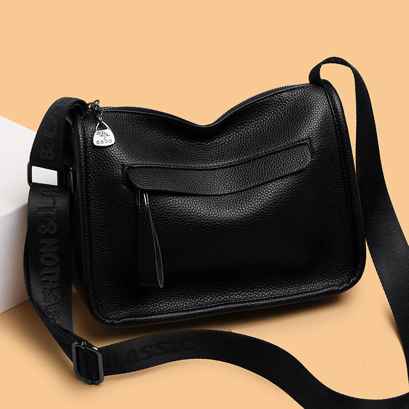 Cross-border New Womens Korean-style Simple And Practical Large-capacity Crossbody Bag