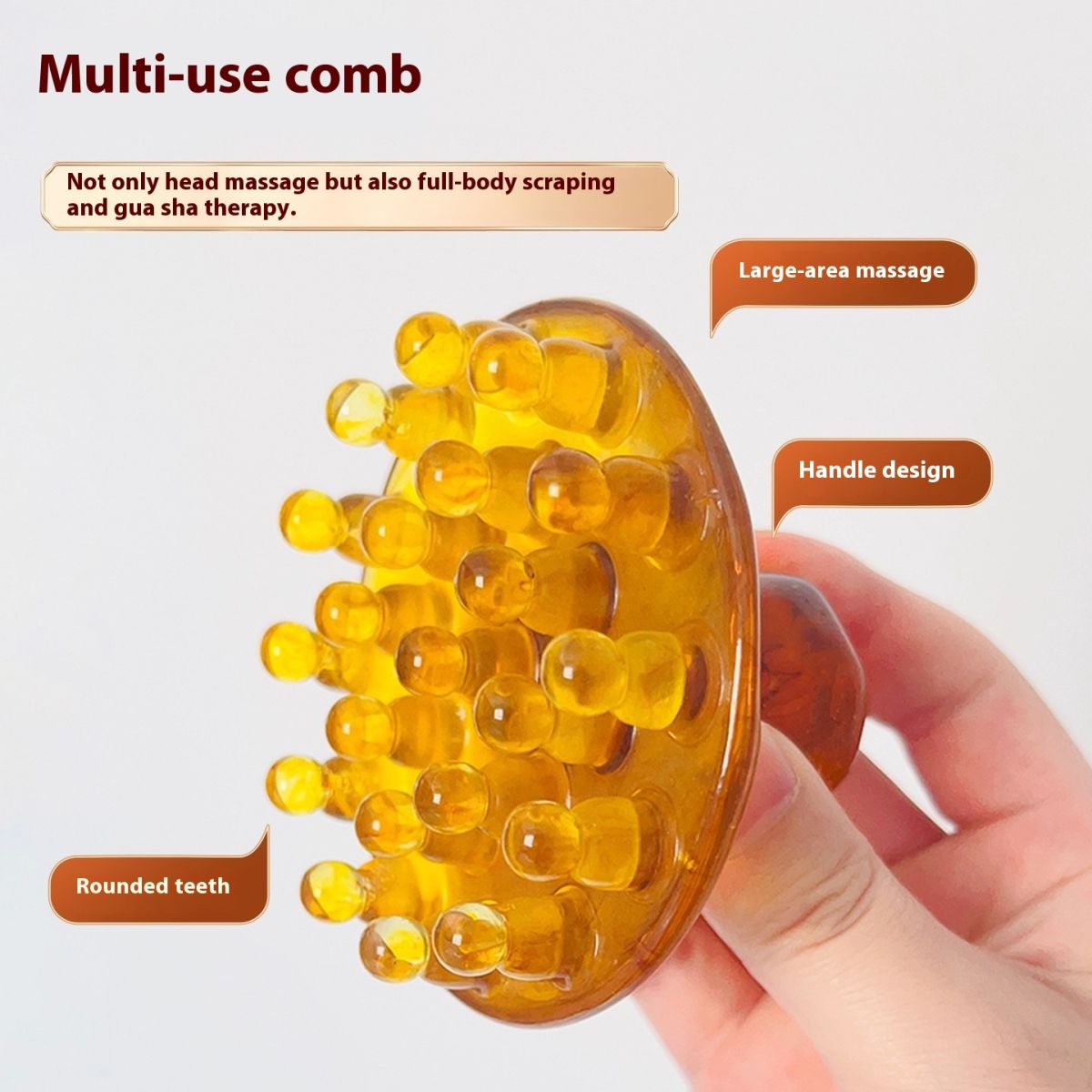 Disc Massage Comb Meridian Comb For Head