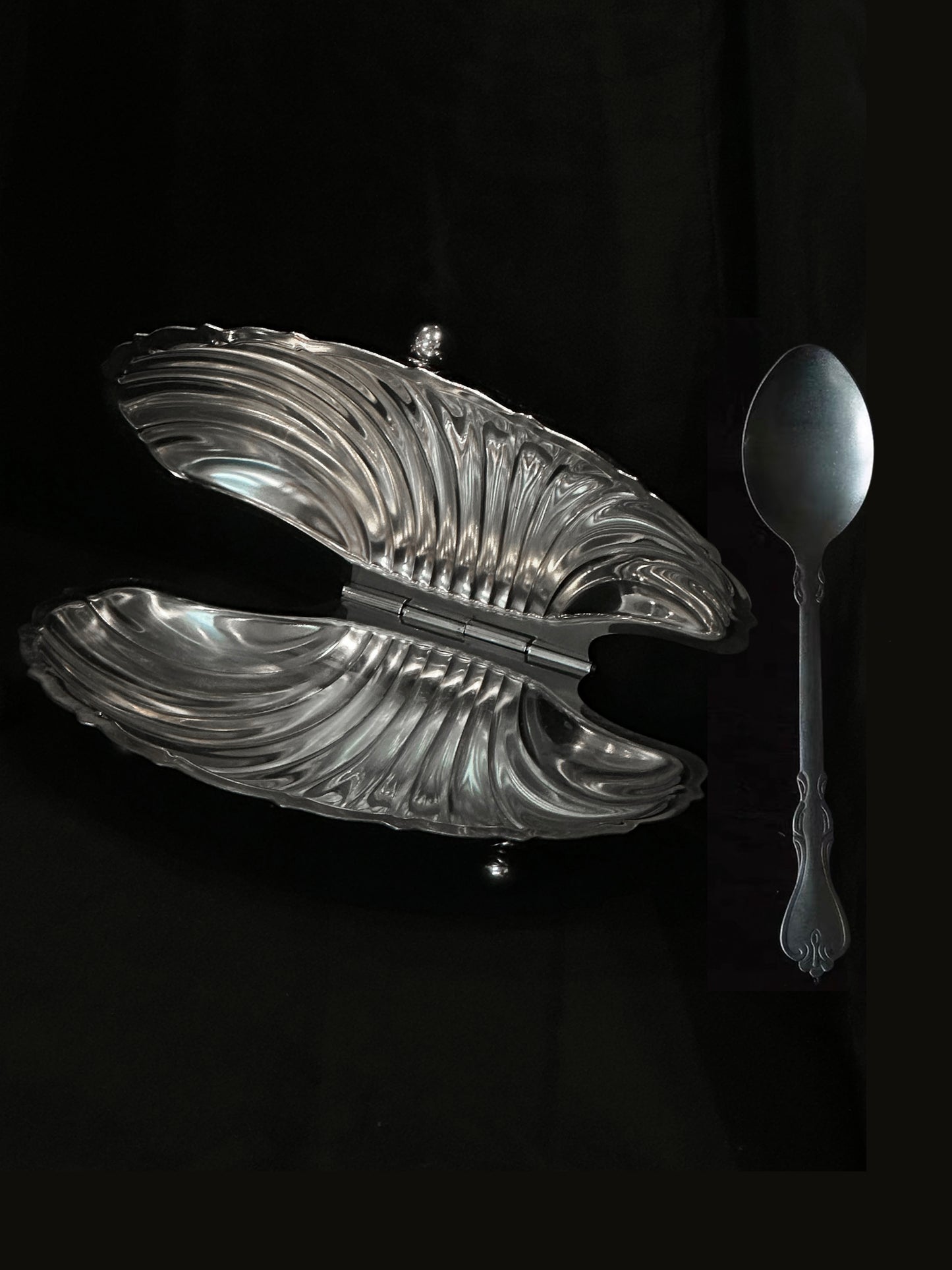 304 Stainless Steel Shell Butter Box Wedding Gifts Creative