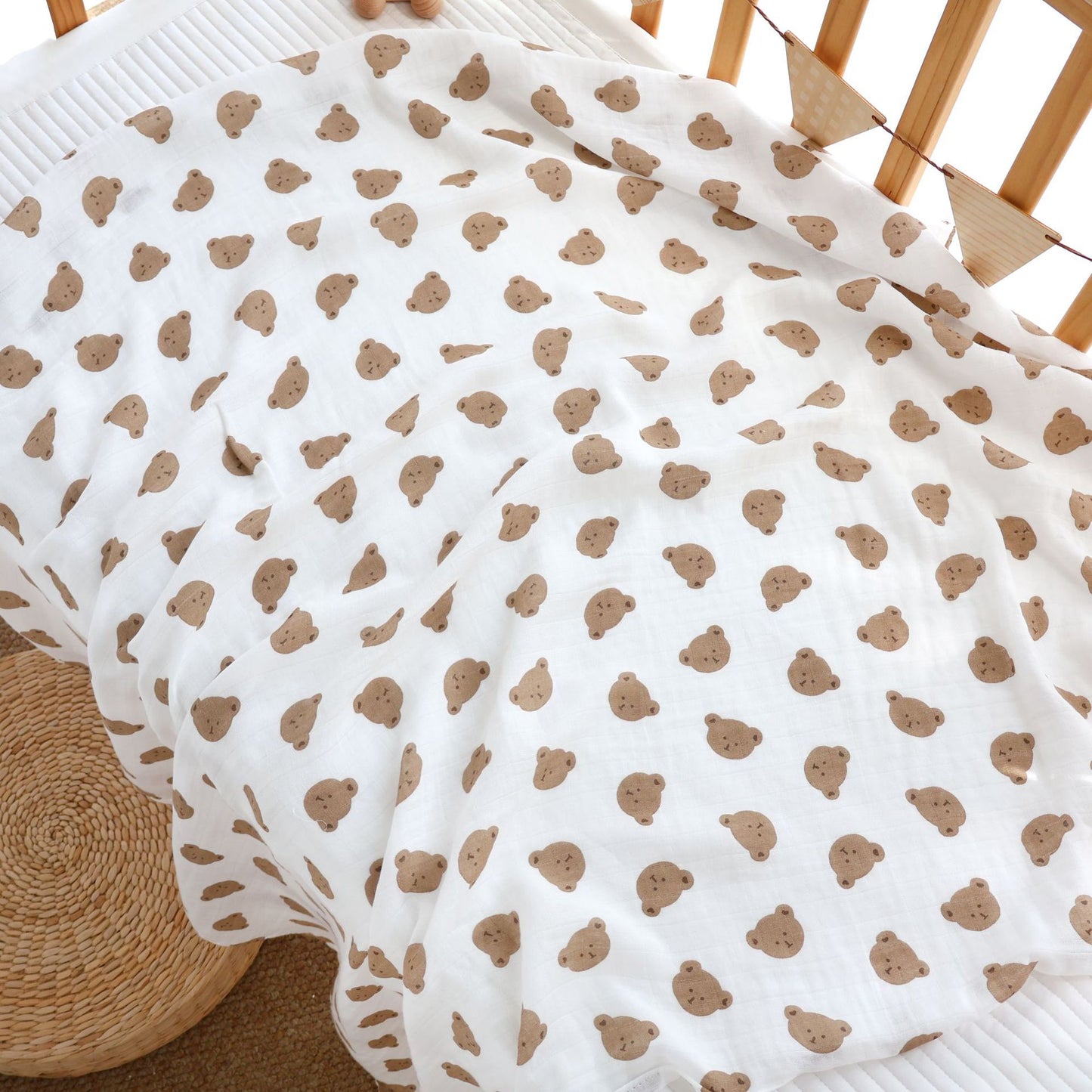 Household Newborn Cotton Gauze Bath Towel