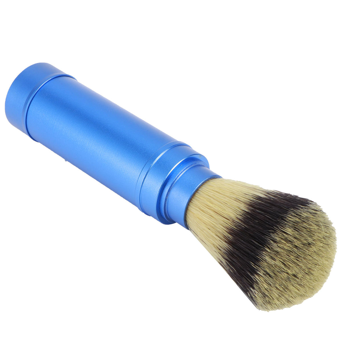 Men Portable Beard Brush Travel Facial Cleaning Foaming Shaving Brush Grooming Tool
