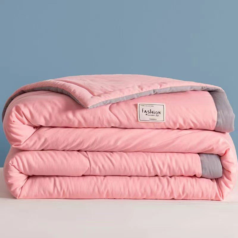 Summer Cooling Washed Cotton Air Conditioner Quilt