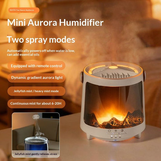Home Atmosphere Flame Scent Diffuser