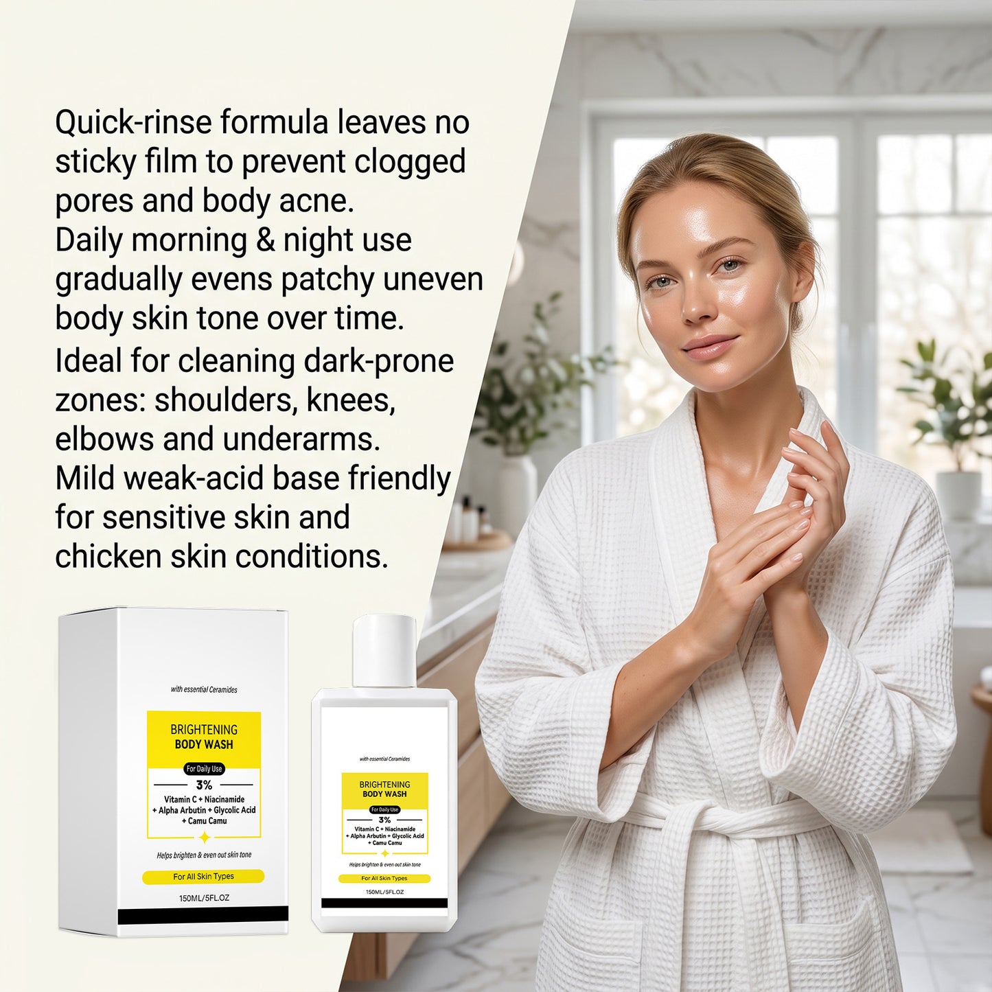 Moisturizing Body Wash For Daily Cleansing And Hydration Of The Skin