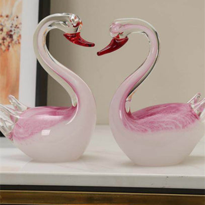 Handmade Swan Ornament For Home Decor Perfect As A Wedding Gift