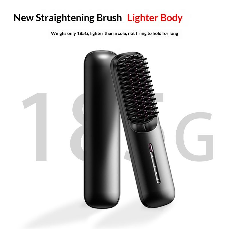 Cross-border Foreign Trade Wireless Drop Shipping Hair StraightenerHair Curler With Negative Ions