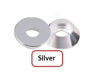 DIY 4WD Car Accessories Aluminum Alloy Washers With Countersunk Holes
