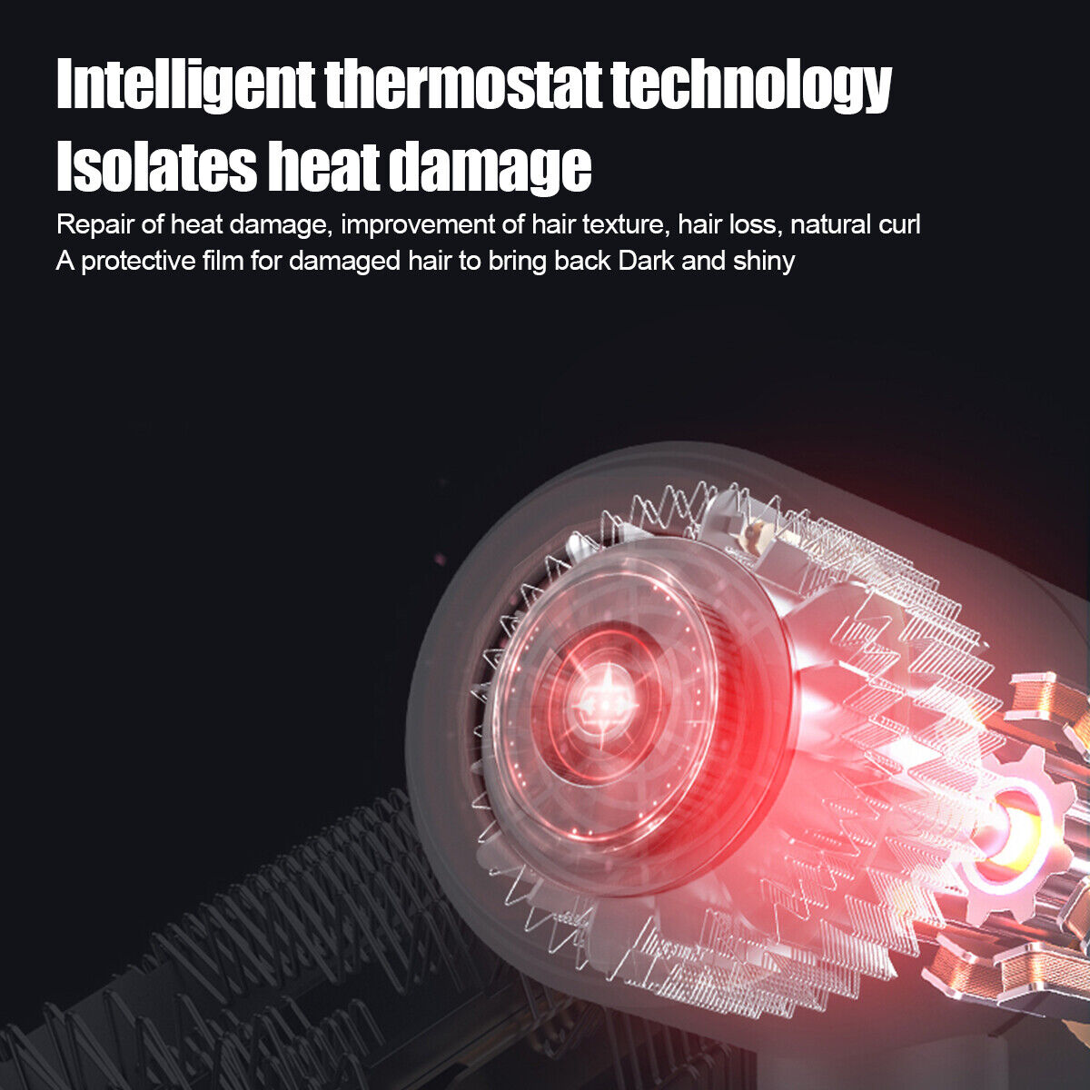 Hair Dryer Professional Household Electric Negative Ionic Hairdryer Foldable