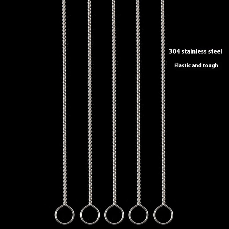304 Stainless Steel Feeding Bottle Straw Brush