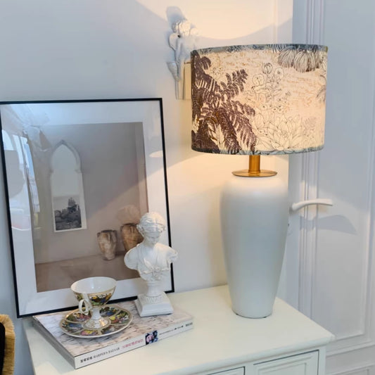 French-style Ceramic Creative Smart Table Lamp