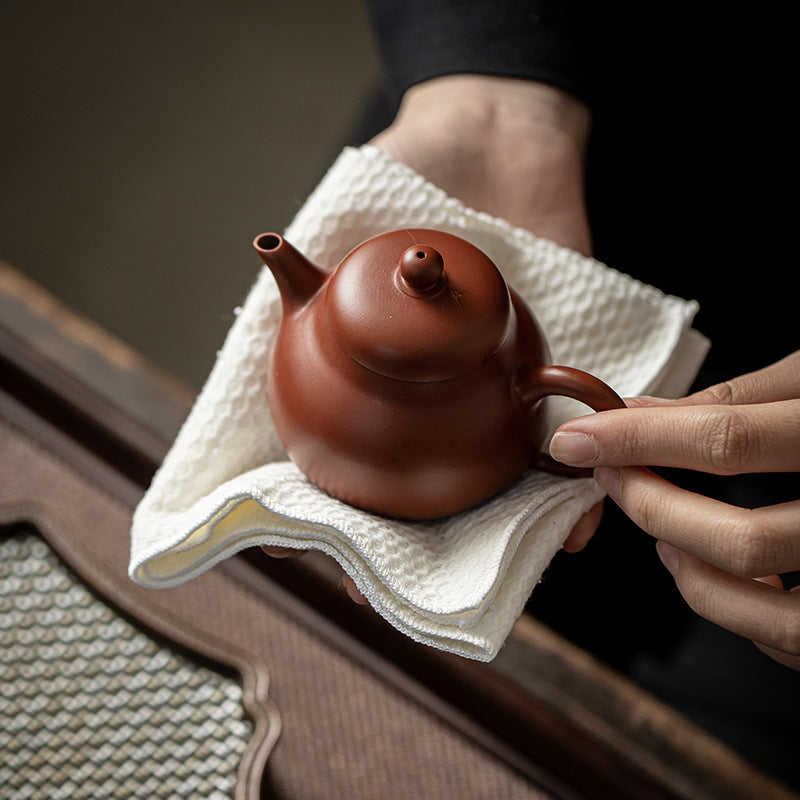Cotton-linen Water-absorbent Towel Zen-style Tea Tray And Tea Set Cloth