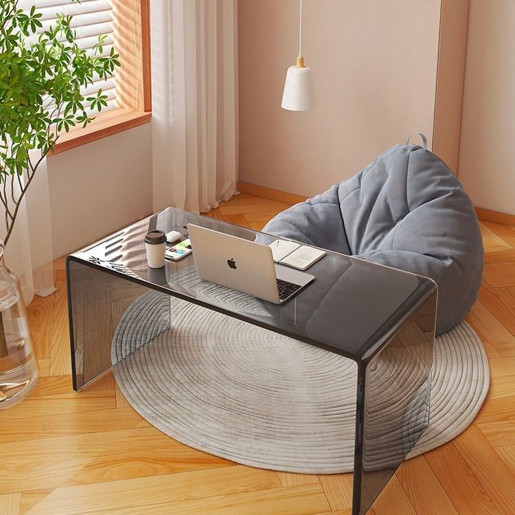 Transparent Coffee Light-luxury Modern Acrylic Side Table For Home Use