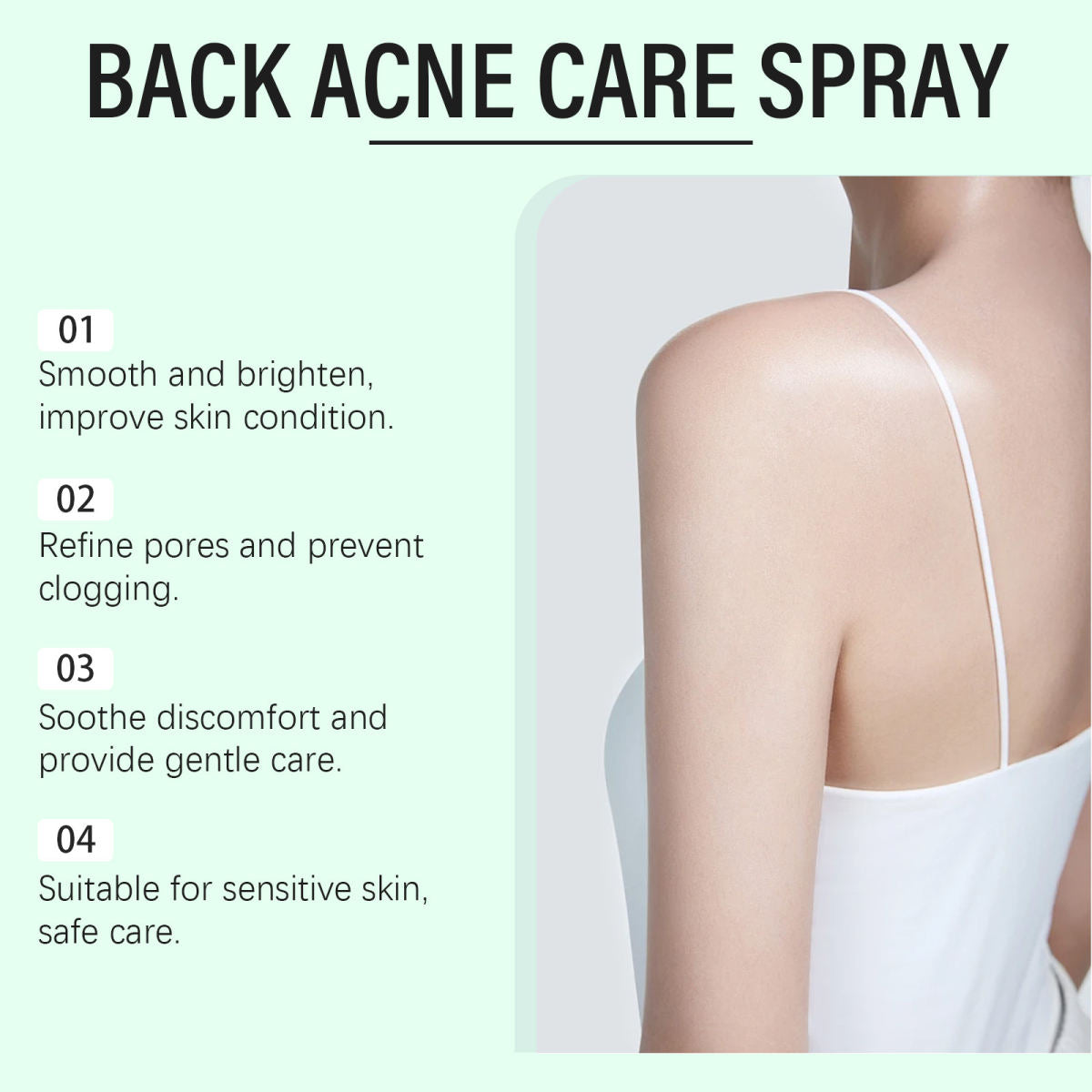 Gentle Hydrating Care Spray For The Back Of The Body With Soothing Ingredients