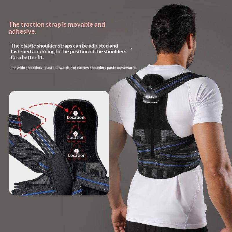 Thickened Back Support Brace For Sports Outdoor Fitness