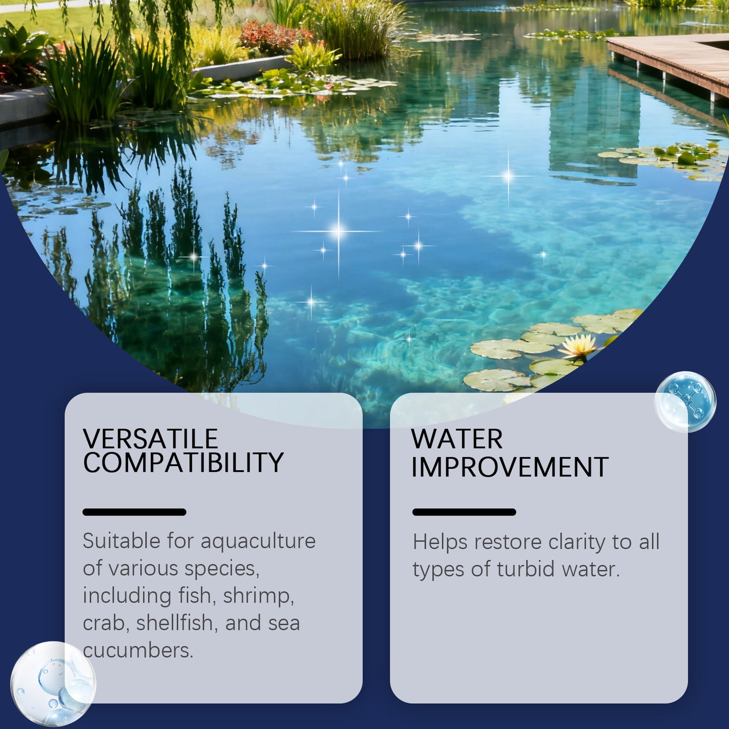 Yegbong Water Purification Powder Purifies Water, Makes It Clear And Long-Lasting, Cleans Household Fish Tanks, And Provides Water Purification Care