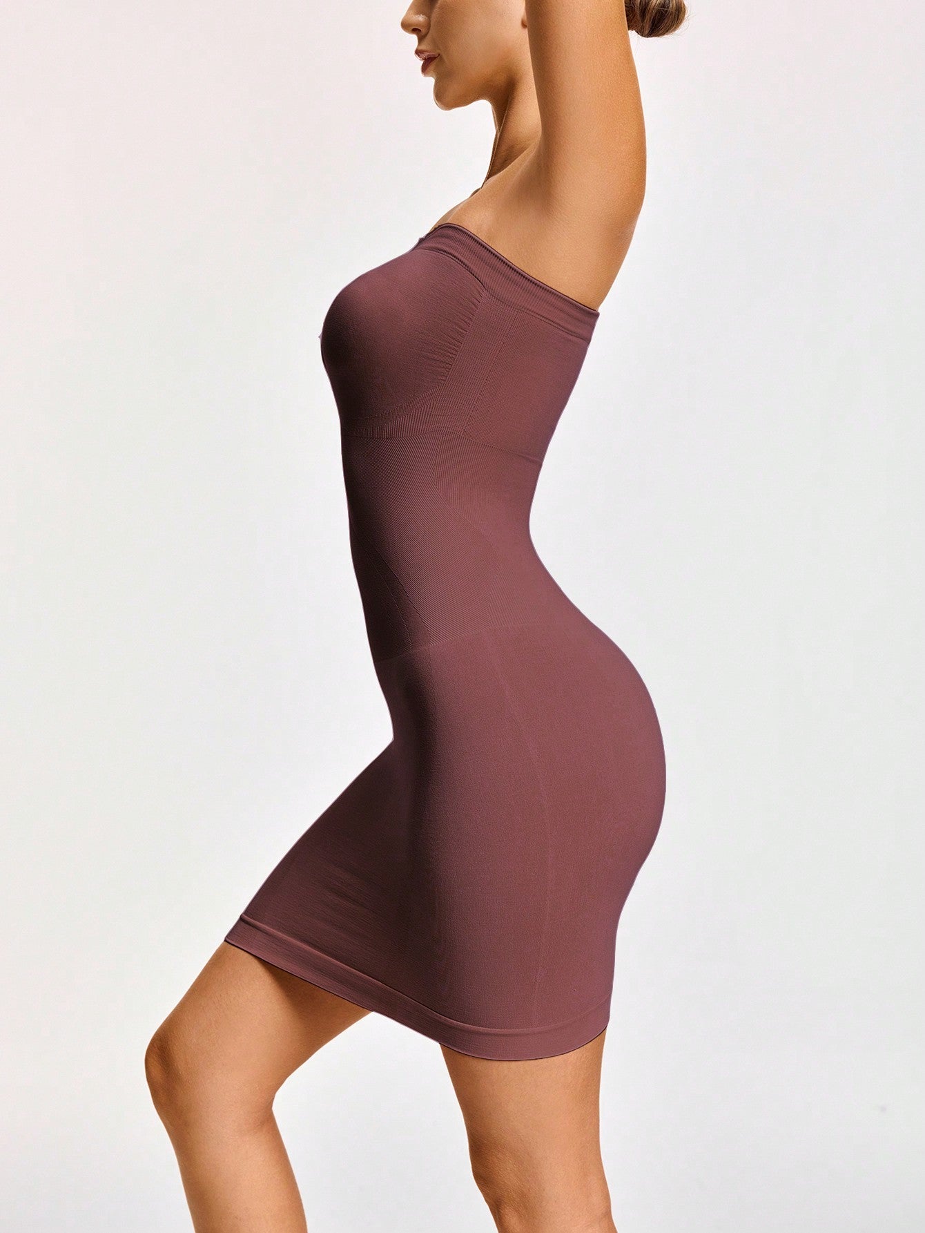 Strapless Full Body Shapewear Dress - Bust Lift, Tummy Control & Natural Butt Enhancement