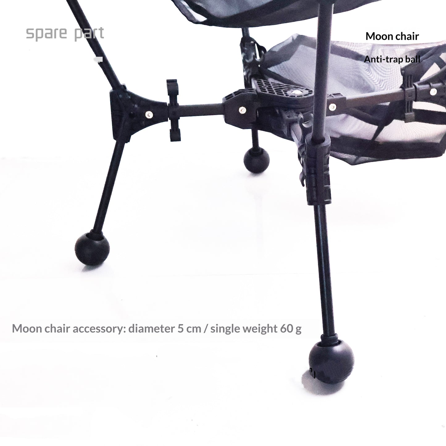Outdoor Moon Chair Anti-Sinking Ball Foot Covers Accessories