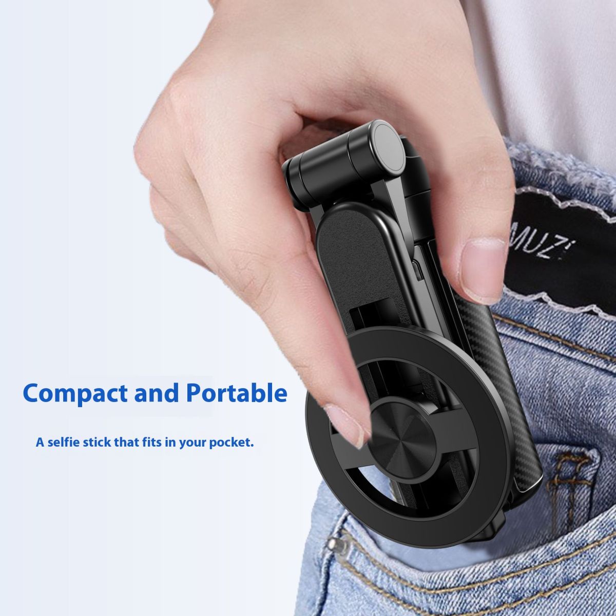 Self Timer Portable Telescopic Mobile Phone Bracket Magsafe Handle Camera Aid