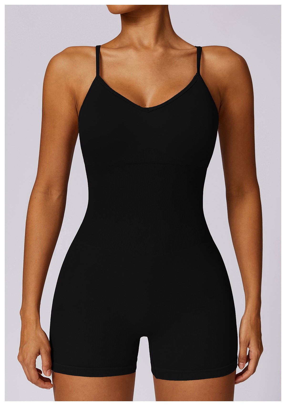 Fitness Seamless Beauty Back Yoga Jumpsuit Sports One-piece