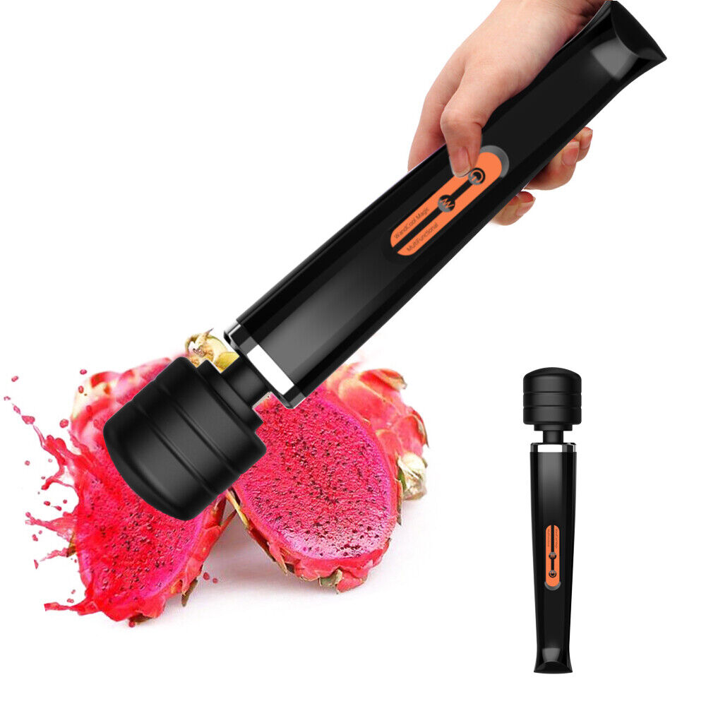 Body Wand Vibrating Massager USB Rechargeable 10 Modes Speed Pleasure Stick