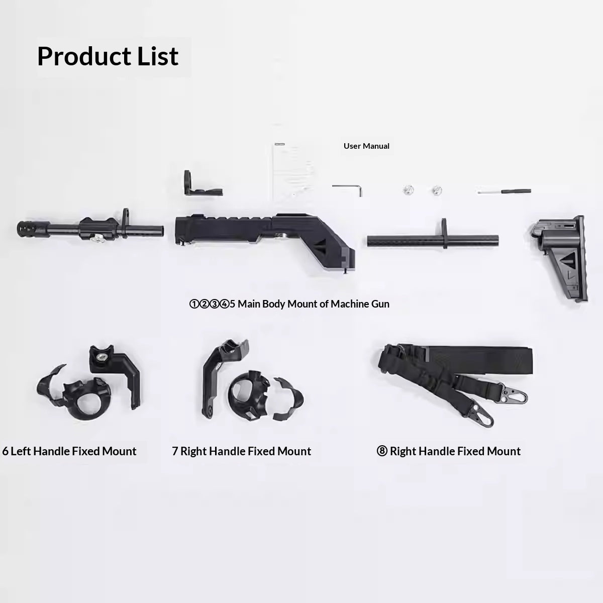 Virtual Reality Augmented VR Handset Accessories