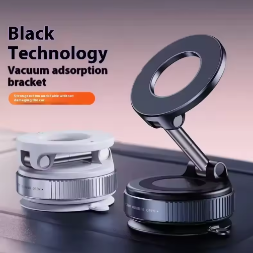 2026 NEW CAR Phone Magnetic Stand Multi Functional Vacuum Adsorption Stretching And Folding 360 Rotate Navigation Stand