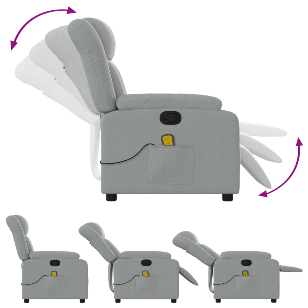 massage relaxation chair, light gray   massage relaxation chair, ,