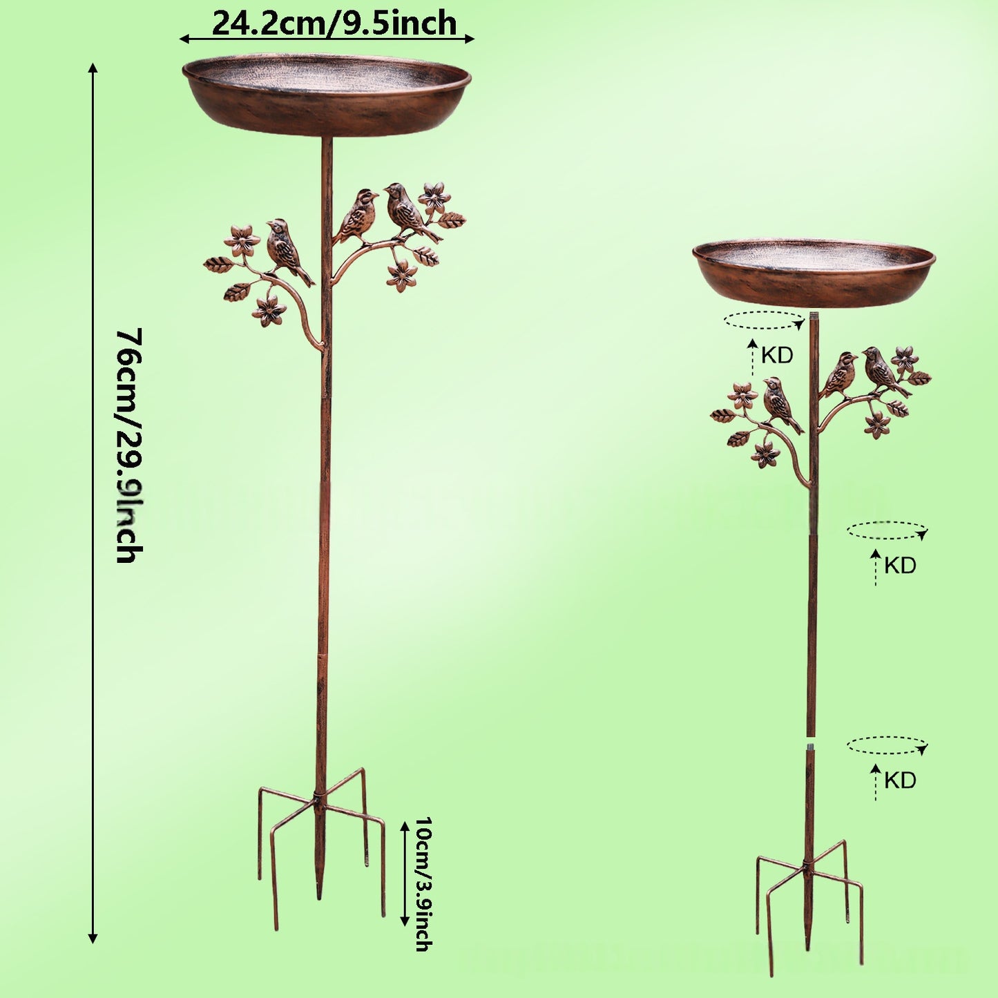 Outdoor Garden And Courtyard Decor Bird Baths Bird Feeders And Water Features