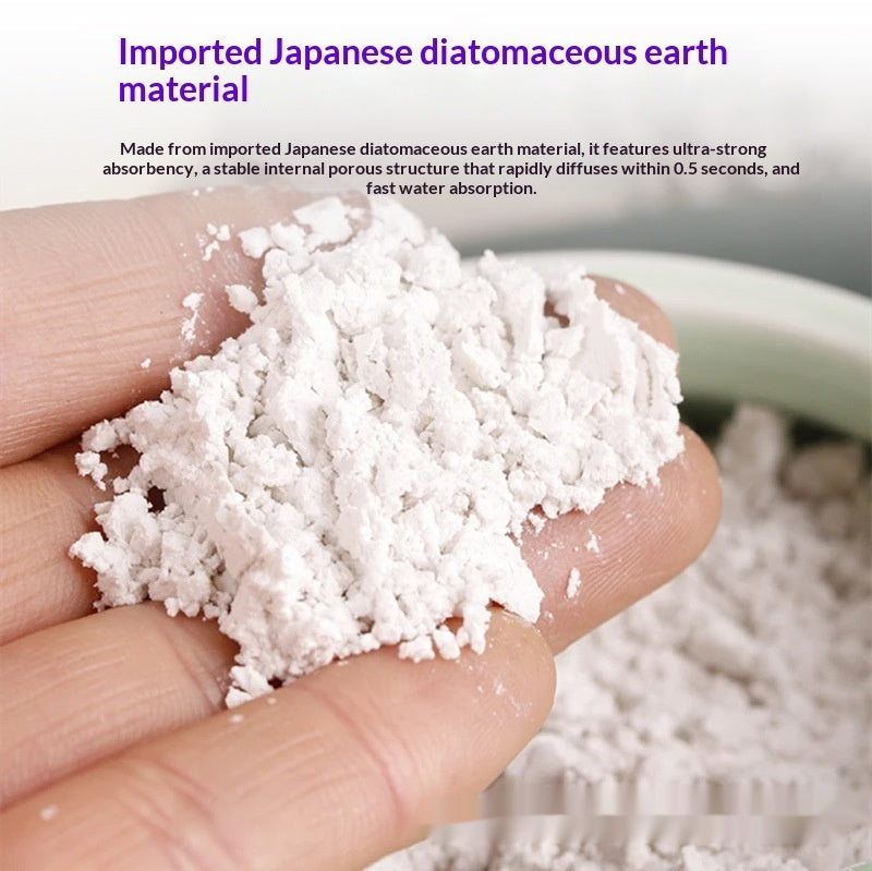 Kitchen Sink Diatomaceous Earth Water-absorbing Quick-drying Faucet Shelf