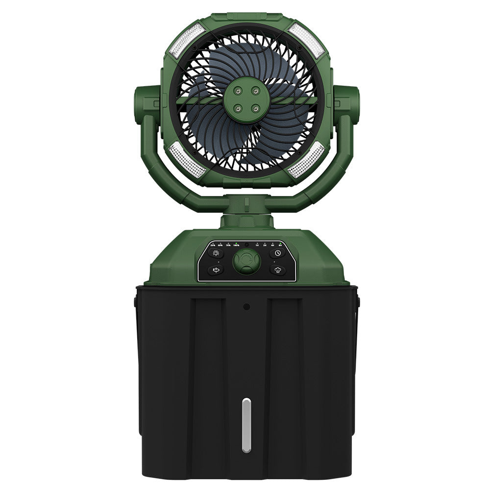 Portable Spray-Cooling Camping Fan