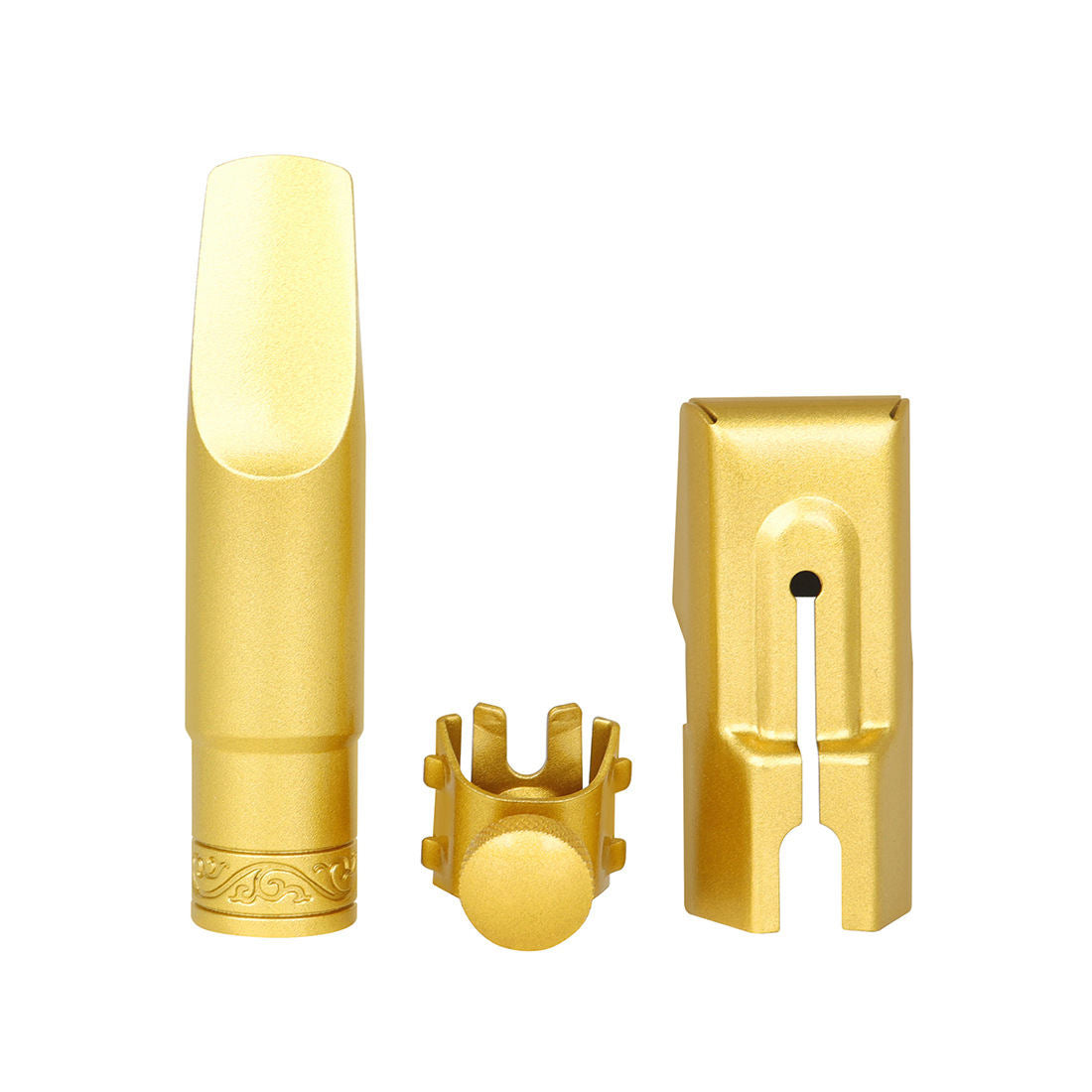 Metal Flute Head Frosted Gold Plated Drop B Treble Musical Instrument Accessories