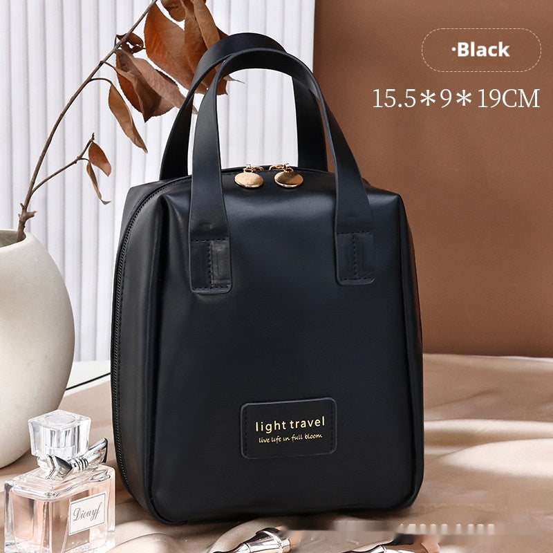 Korean-style Portable Waterproof Wash Bag With Dry-wet Separation And A Matte Finish For Bathing And Swimming