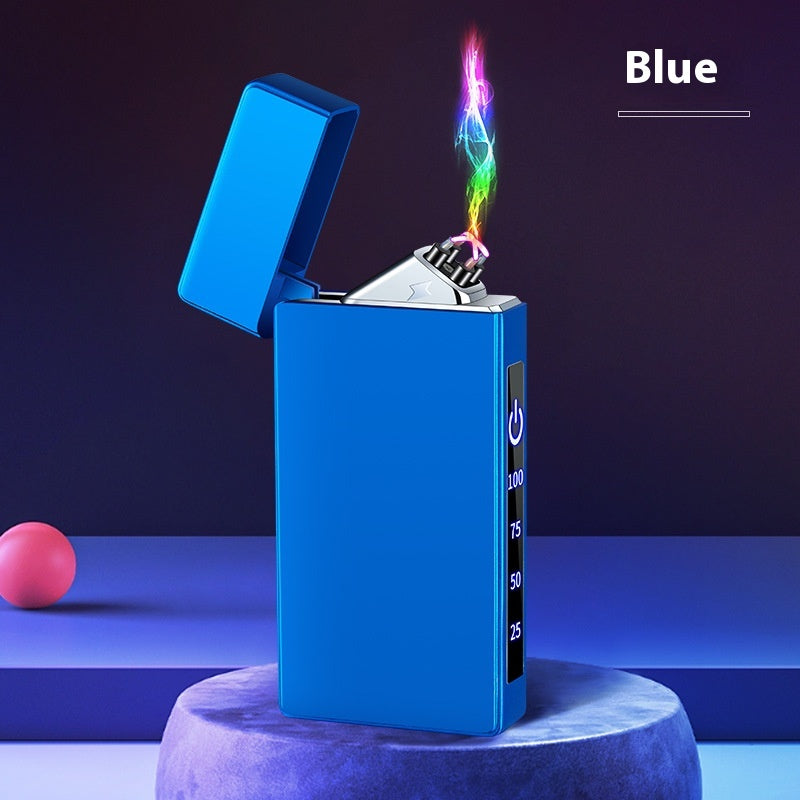 Double-layer Windproof Charging Intelligent Power Display Lighter