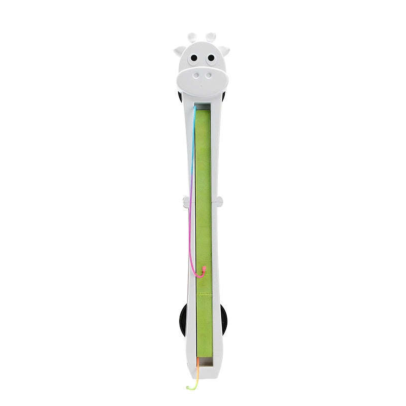 Electronic Cat Toys Wall Mounted Flying Rope Interactive Exercise Rechargeable Pets Enrichment Toys For Home Living Room Kitchen Pet Supplies
