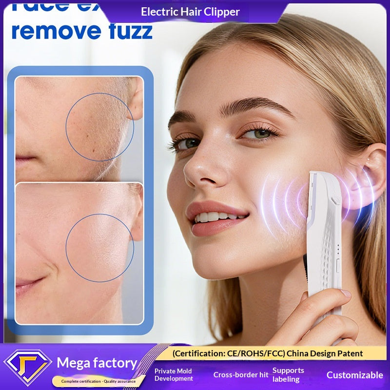 Electric Shaving And Hair Removal Beauty Ultrasonic Shaver