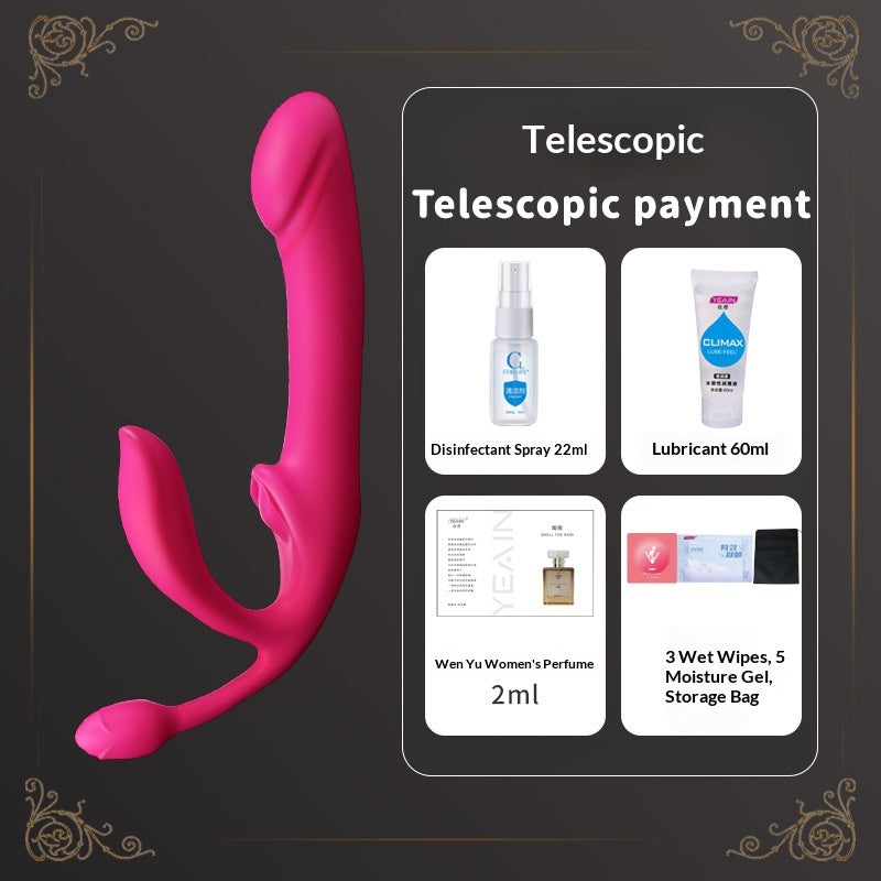 Wireless Remote-Controlled Telescopic Electric Massage Toy