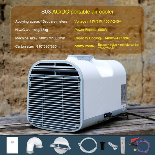 Portable Air Conditioner For Outdoor Camping And Home Use