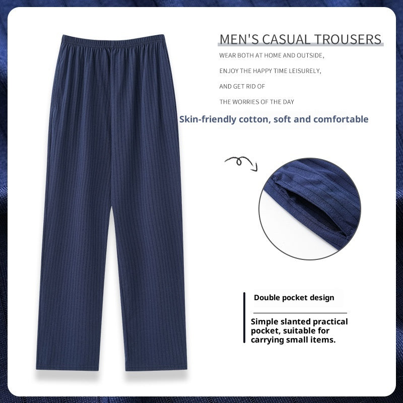 Korean Style Comfortable Loose Large Size Autumn And Winter Home Pants