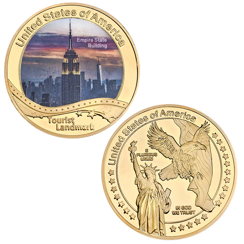Metal Badge Gift Commemorative Coin