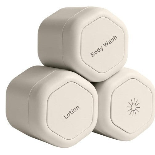 Travel Container Body Care Capsule Set Magnetic Travel Capsule